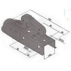 Cabezal cuadrado de 60 mm Cabezal cuadrado de 60 mm
